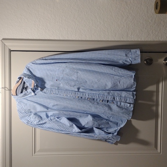 Tommy Hilfiger long sleeve button down shirt - Picture 4 of 6